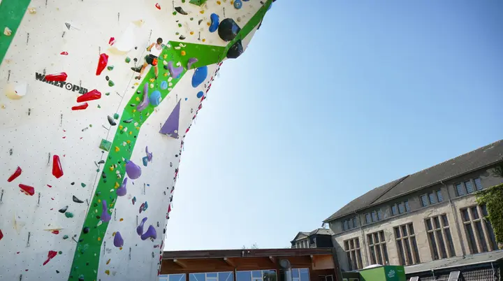 DAV Heilbronn Kletterarena Aussenansicht | © DAV Heilbronn
