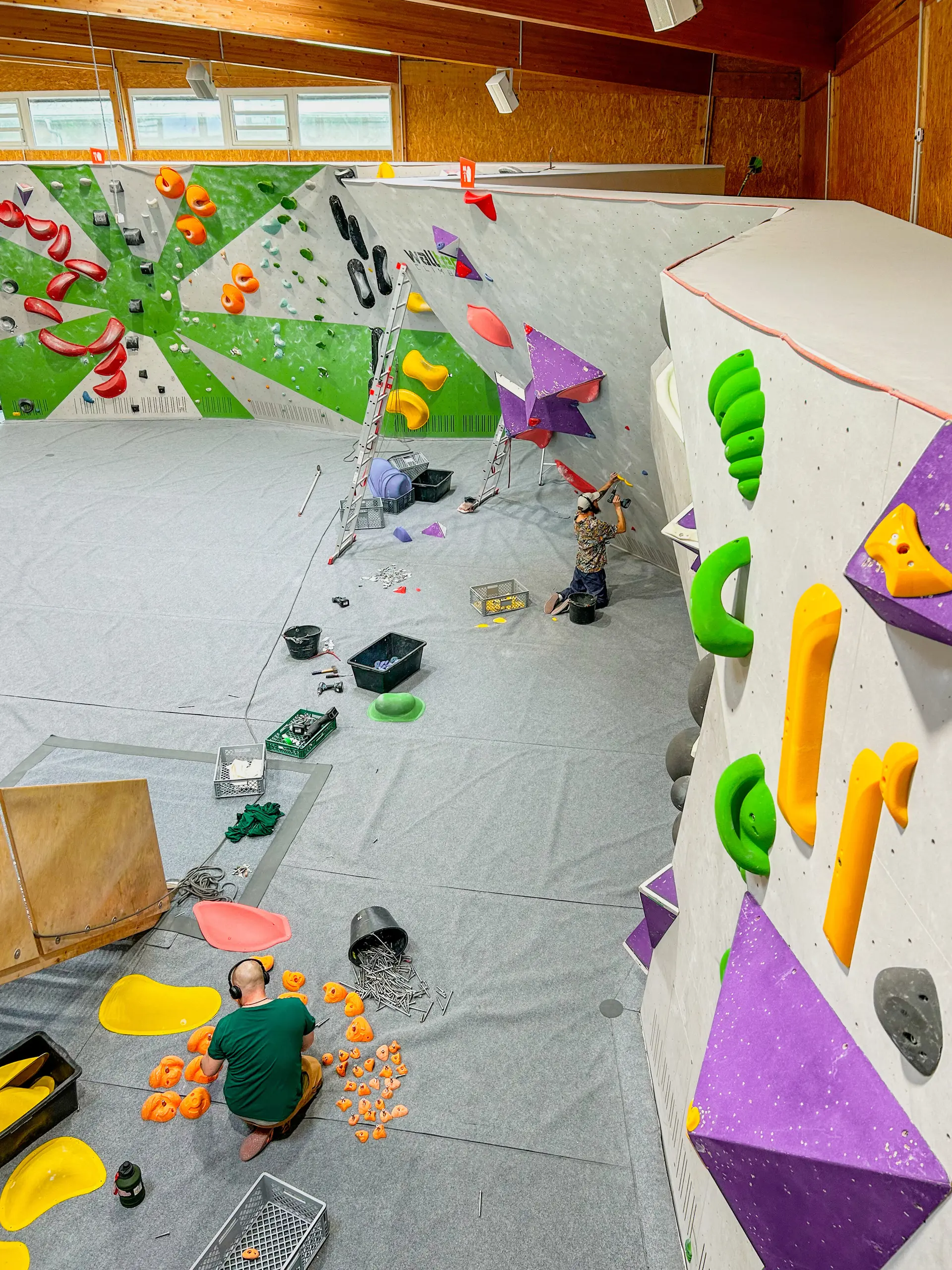 Boulderbau / diekletterarena | © diekletterarena