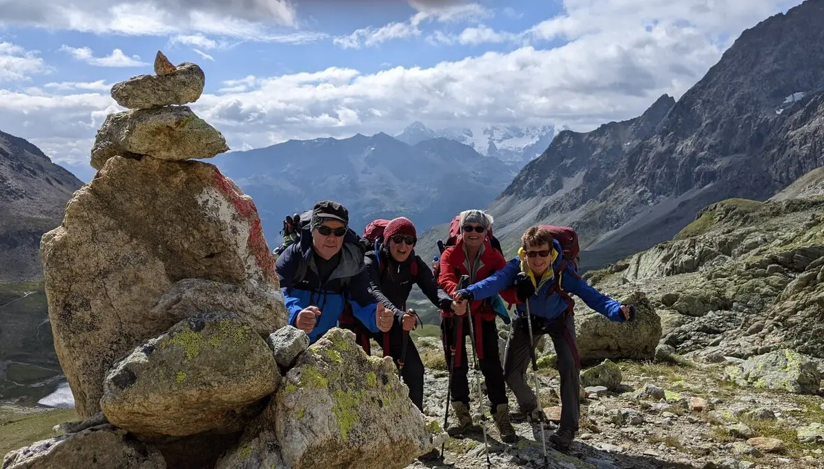 Bergtour Buendner Alpen / BZG Oehringen | © DAV Heilbronn