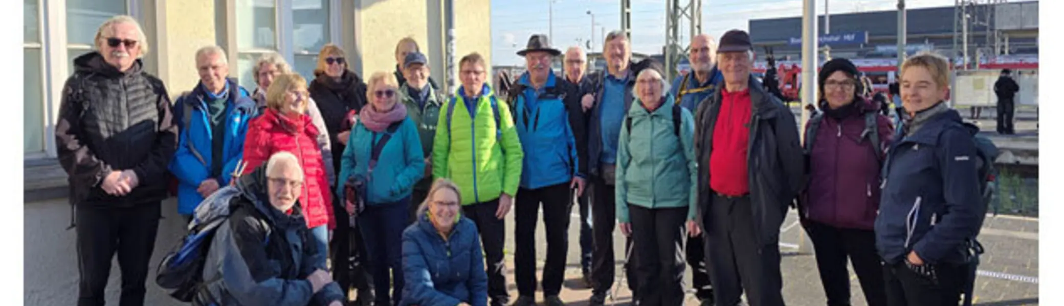 Hoch hinauf ging es bei der Monatswanderung der DAV-Bezirksgruppe Öhringen | © DAV Manfred Ehnle