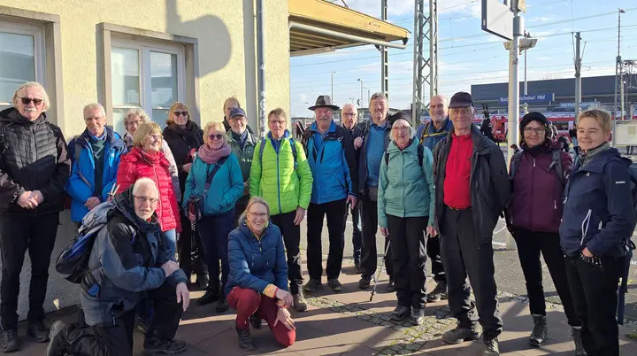 Hoch hinauf ging es bei der Monatswanderung der DAV-Bezirksgruppe Öhringen | © DAV Manfred Ehnle