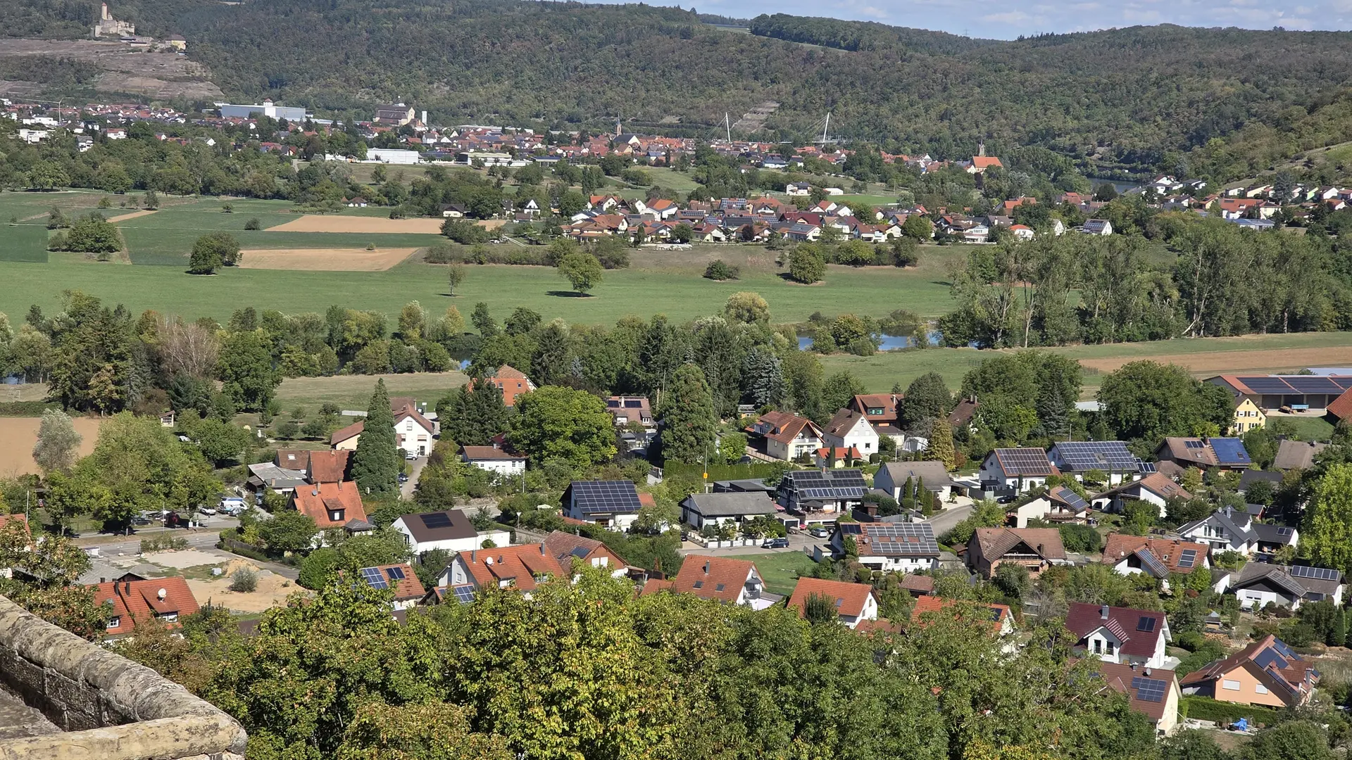 Blick von Burg Guttenberg | © DAV Heilbronn