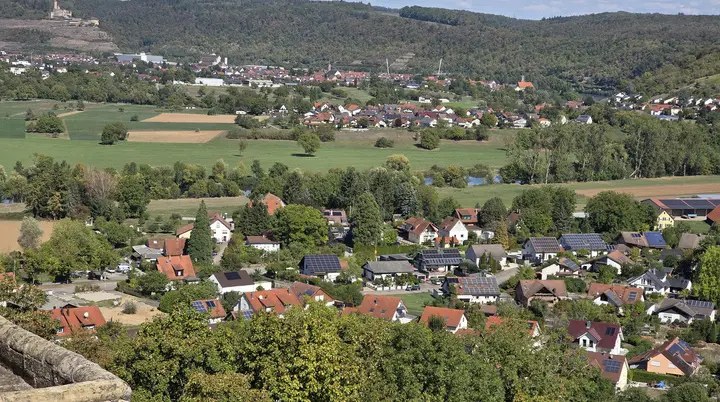Blick von Burg Guttenberg | © DAV Heilbronn