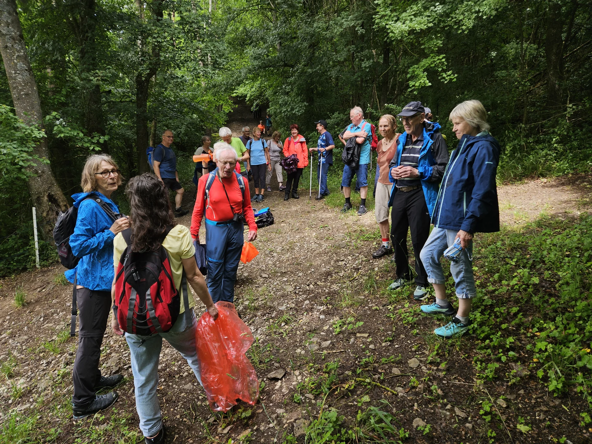 Unterwegs bei der Monatswanderung Juni BZG Kuenzelsau | © davheilbronn
