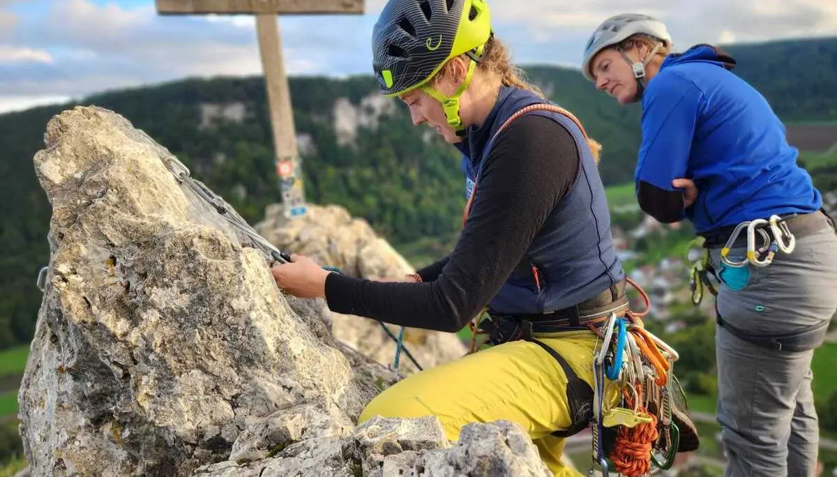 Alpingruppenausfahrt Sommer 2025 Donautal am Top und Umlenker | © DAV Heilbronn