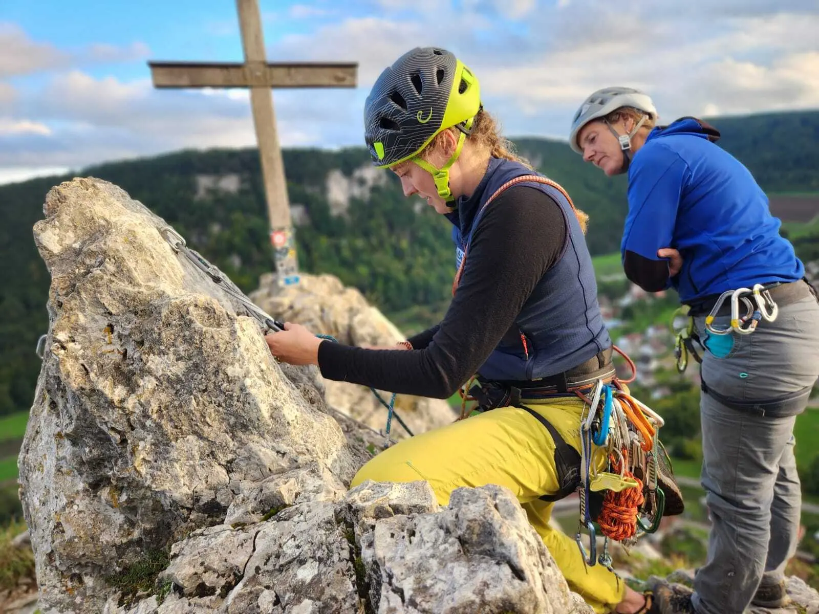 Alpingruppenausfahrt Sommer 2025 Donautal am Top und Umlenker | © DAV Heilbronn