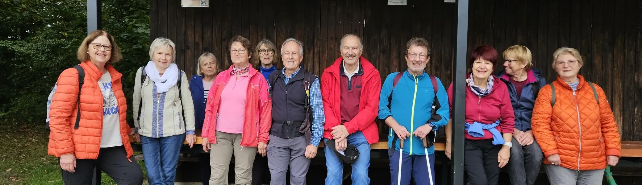 DAV Senioren BZG Kuenzelsau vor Huette | © DAV Heilbronn