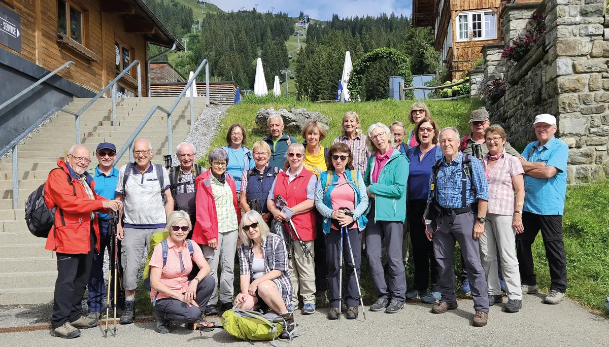 Wandergruppe - Gruppenbild der DAV Heilbronn BZG Künzelsau | © DAV Heilbronn