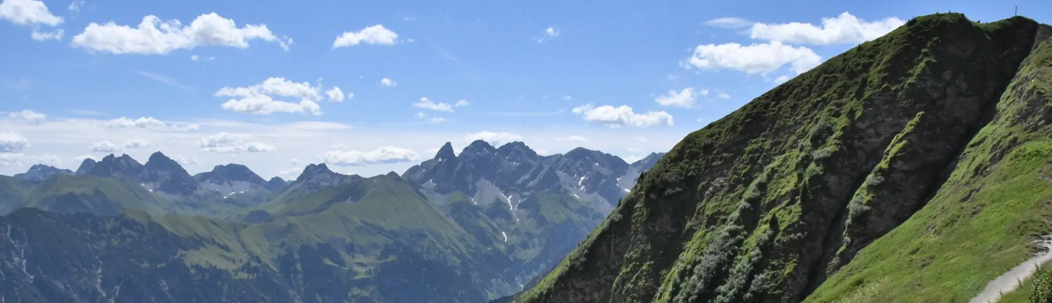 Bergpanorama Kleinwalsertal | © DAV Heilbronn