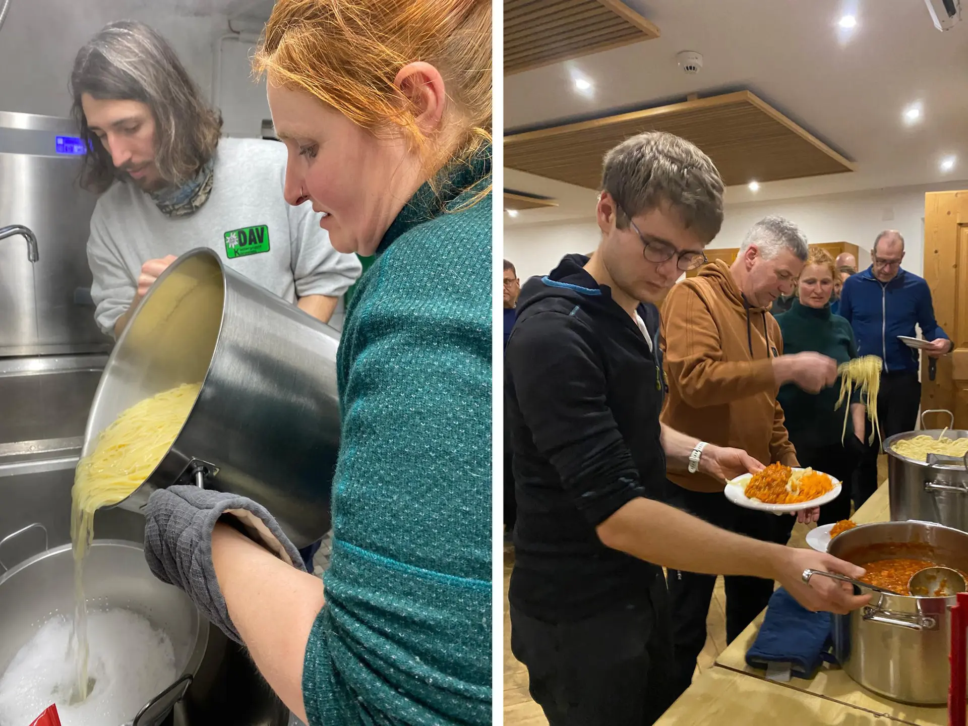 Essen auf der Mitgliederversammlung DAV HN / BZG Künzelsau | © DAV Heilbronn / BZG Künzelsau