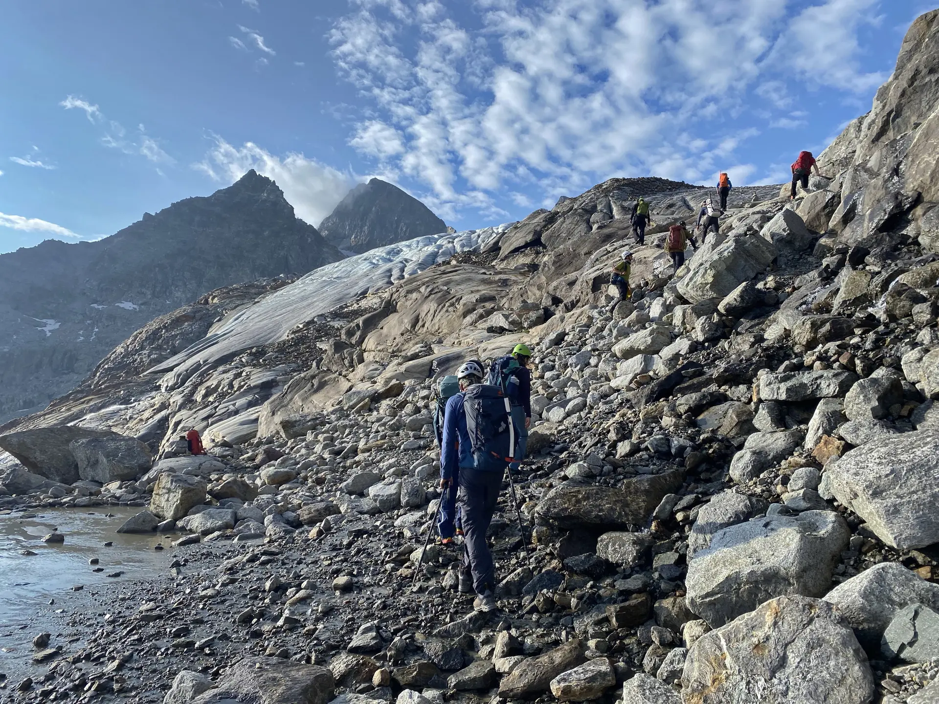 Wandergruppe der BZG Künzelsau  | © DAV Heilbronn / BZG Künzelsau