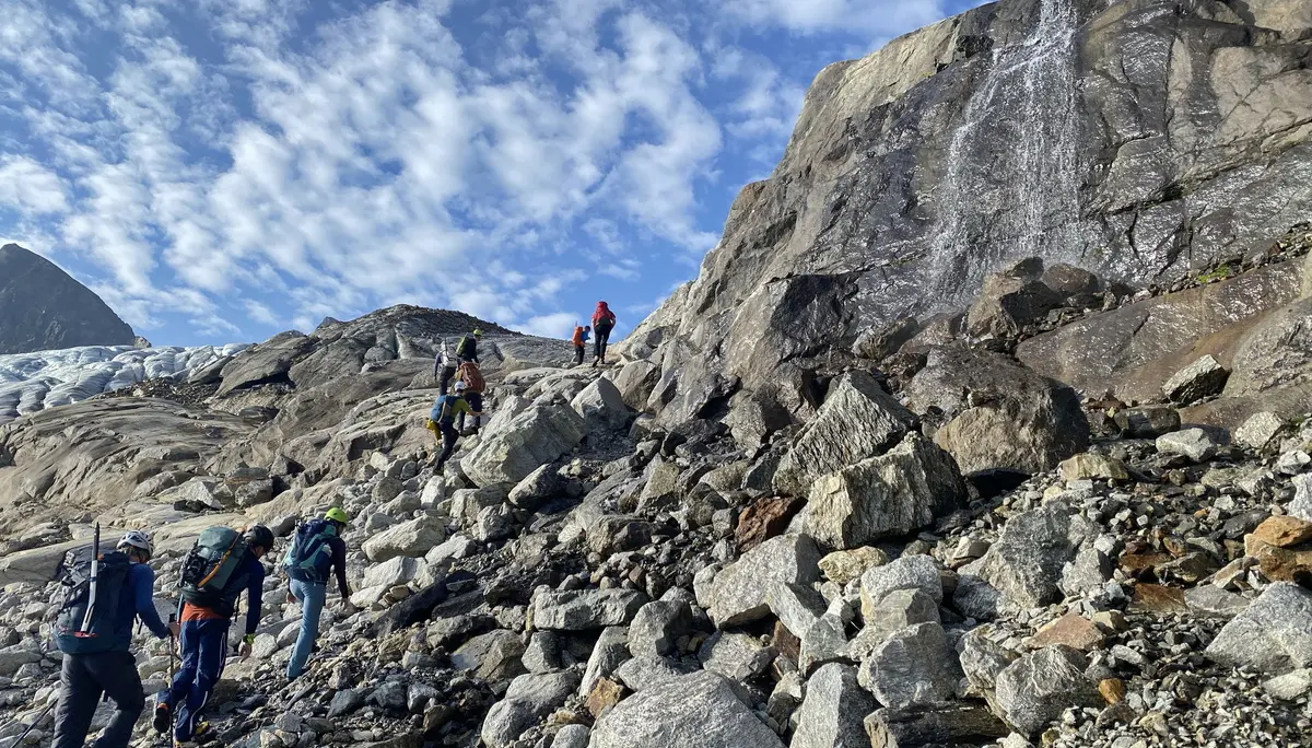 Wandergruppe der BZG Künzelsau  | © DAV Heilbronn / BZG Künzelsau
