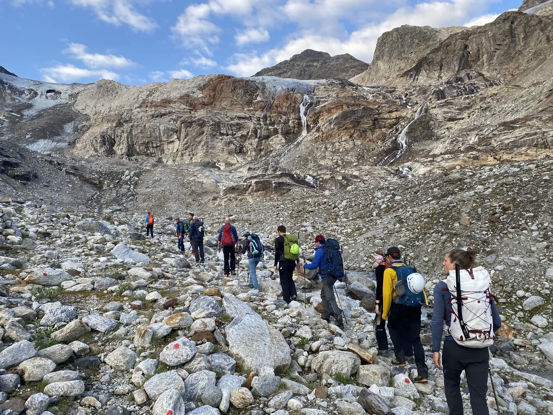 Wandergruppe der BZG Künzelsau  | © DAV Heilbronn / BZG Künzelsau