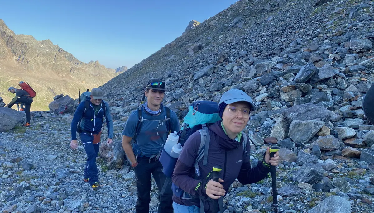 Wandergruppe der BZG Künzelsau  | © DAV Heilbronn / BZG Künzelsau