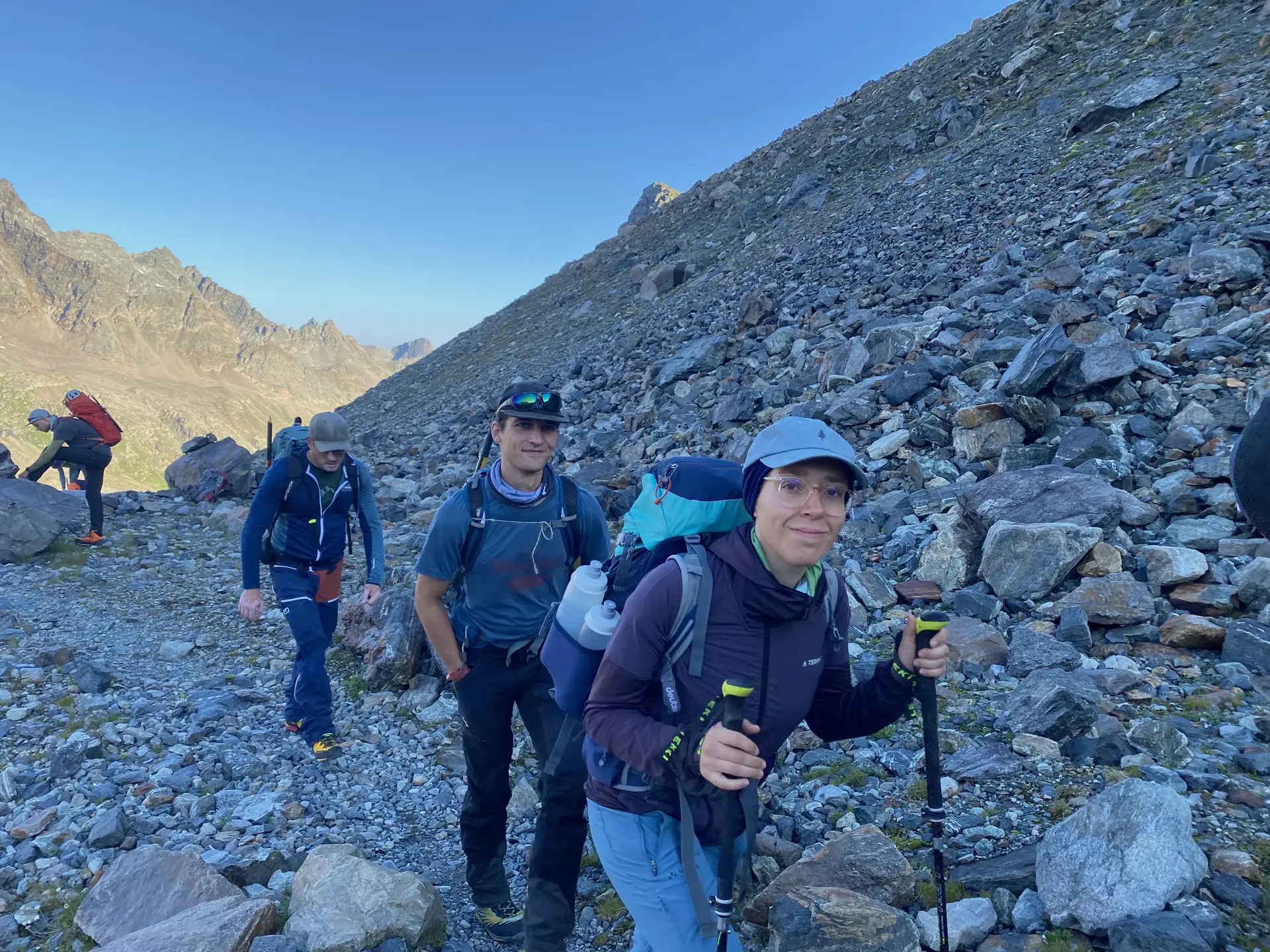 Wandergruppe der BZG Künzelsau  | © DAV Heilbronn / BZG Künzelsau