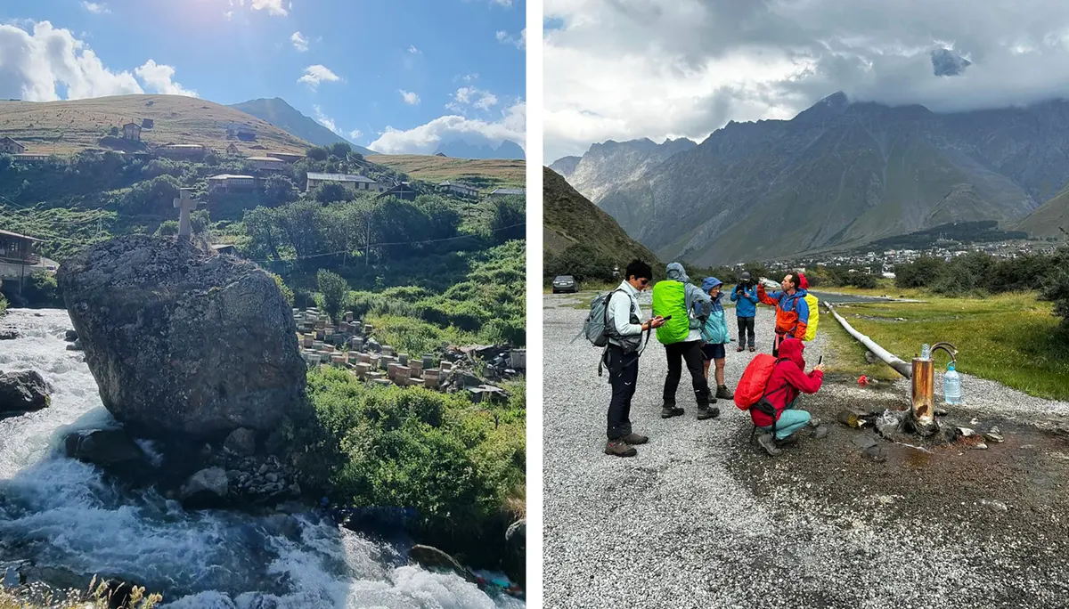 Hochtourengruppe-Georgien-2025-08-Bild-01 | © DAV Heilbronn Andreas Anselm 