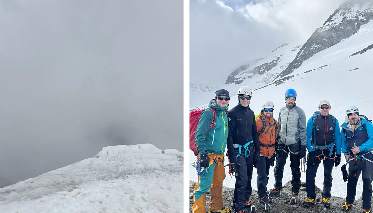 Hochtourengruppe-Bericht-Gletschergrundkurs-2025-Bild-01 | © DAV Heilbronn Andreas Anselm 