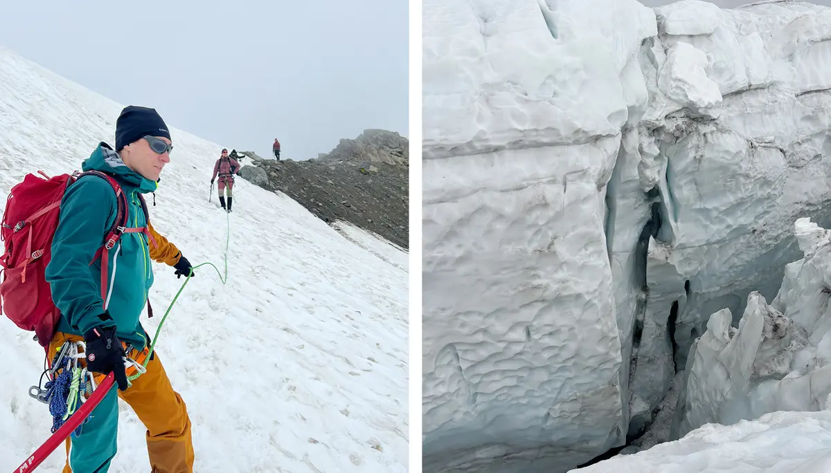 Hochtourengruppe-Bericht-Gletschergrundkurs-2025-Bild-02 | © DAV Heilbronn Andreas Anselm 