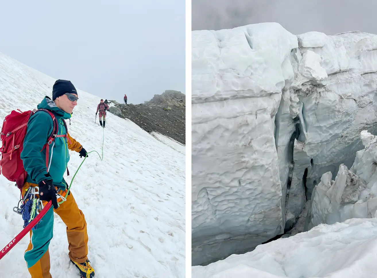 Hochtourengruppe-Bericht-Gletschergrundkurs-2025-Bild-02 | © DAV Heilbronn Andreas Anselm 