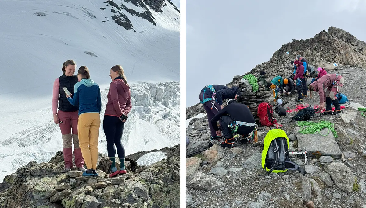 Hochtourengruppe-Bericht-Gletschergrundkurs-2025-Bild-03 | © DAV Heilbronn Andreas Anselm 