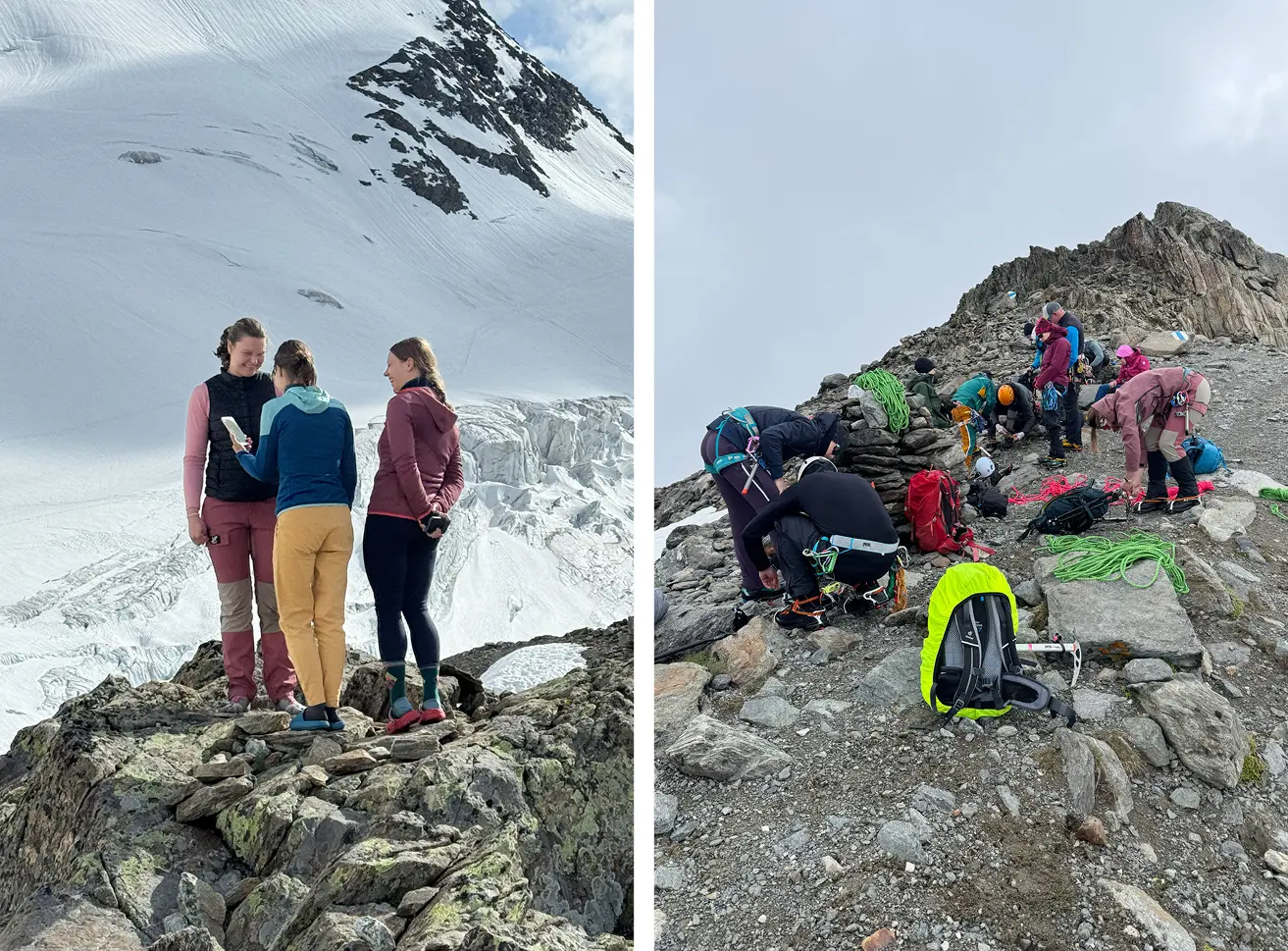 Hochtourengruppe-Bericht-Gletschergrundkurs-2025-Bild-03 | © DAV Heilbronn Andreas Anselm 