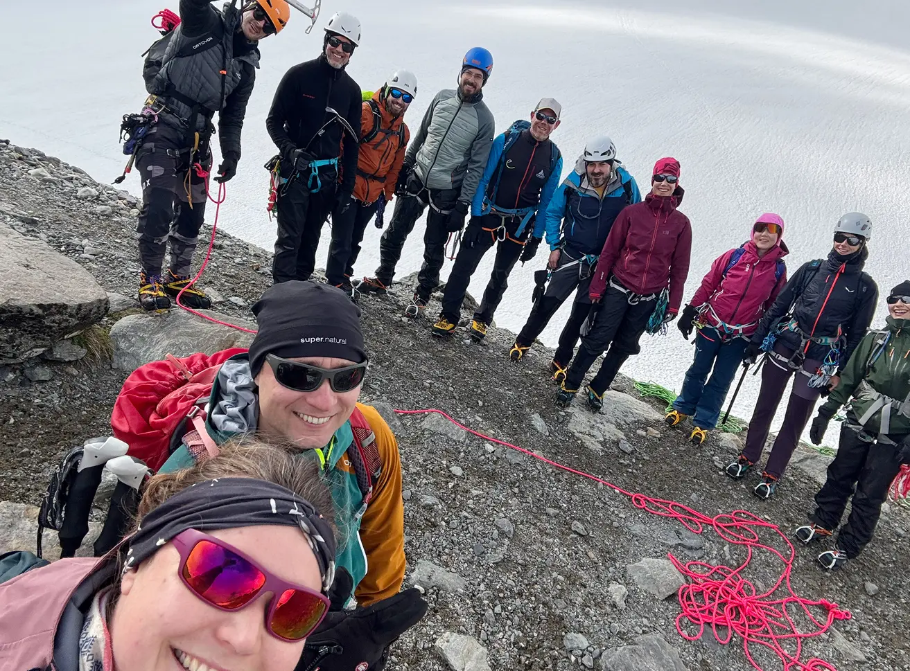 Hochtourengruppe-Bericht-Gletschergrundkurs-2025-Bild-05 | © DAV Heilbronn Andreas Anselm 