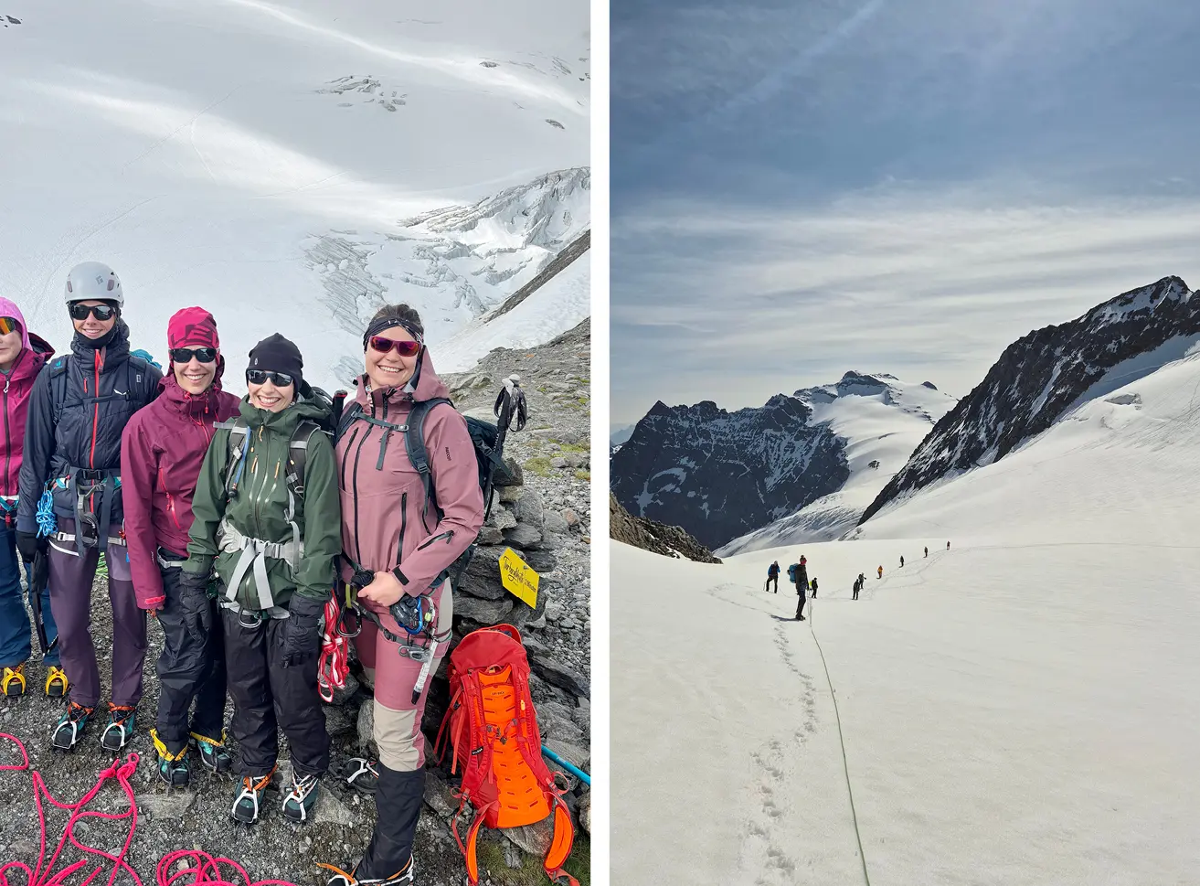 Hochtourengruppe-Bericht-Gletschergrundkurs-2025-Bild-09 | © DAV Heilbronn Andreas Anselm 