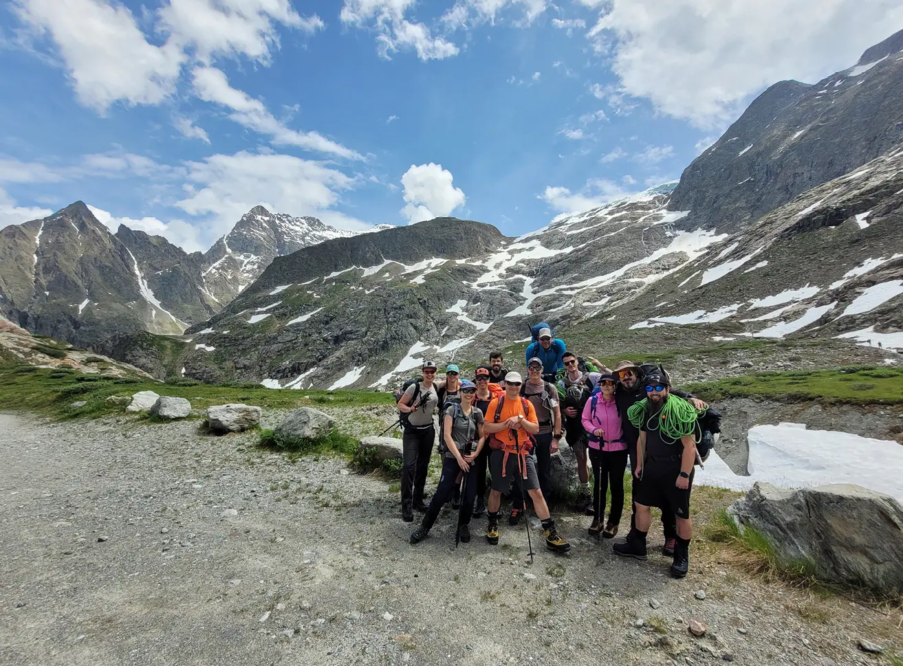 Hochtourengruppe-Bericht-Gletschergrundkurs-2025-Bild-11 | © DAV Heilbronn Andreas Anselm 