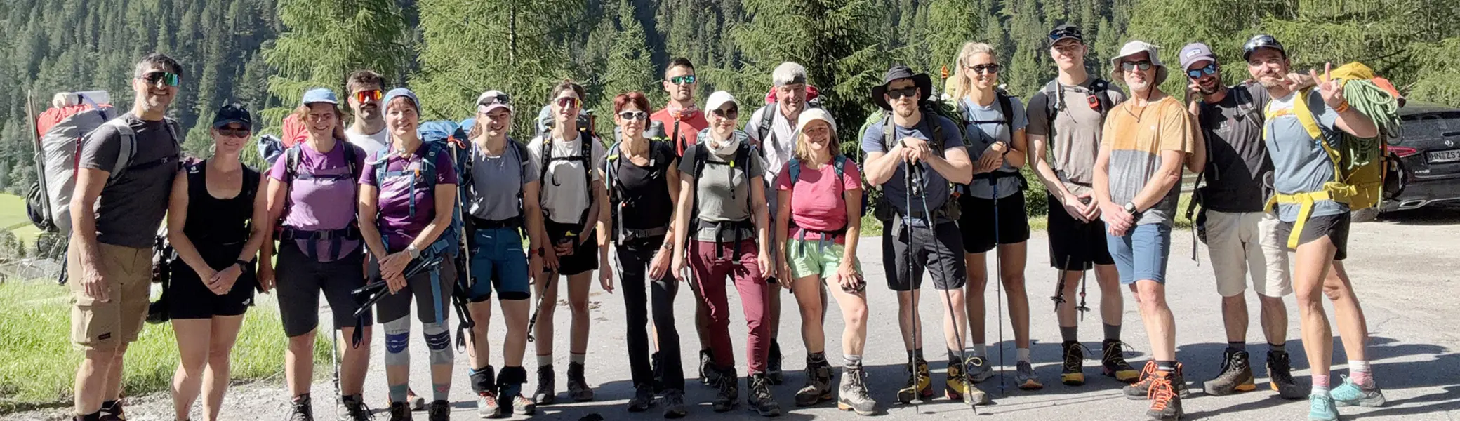 Gruppenbild der Hochtourengruppe des DAV Heilbronn | © DAV Heilbronn