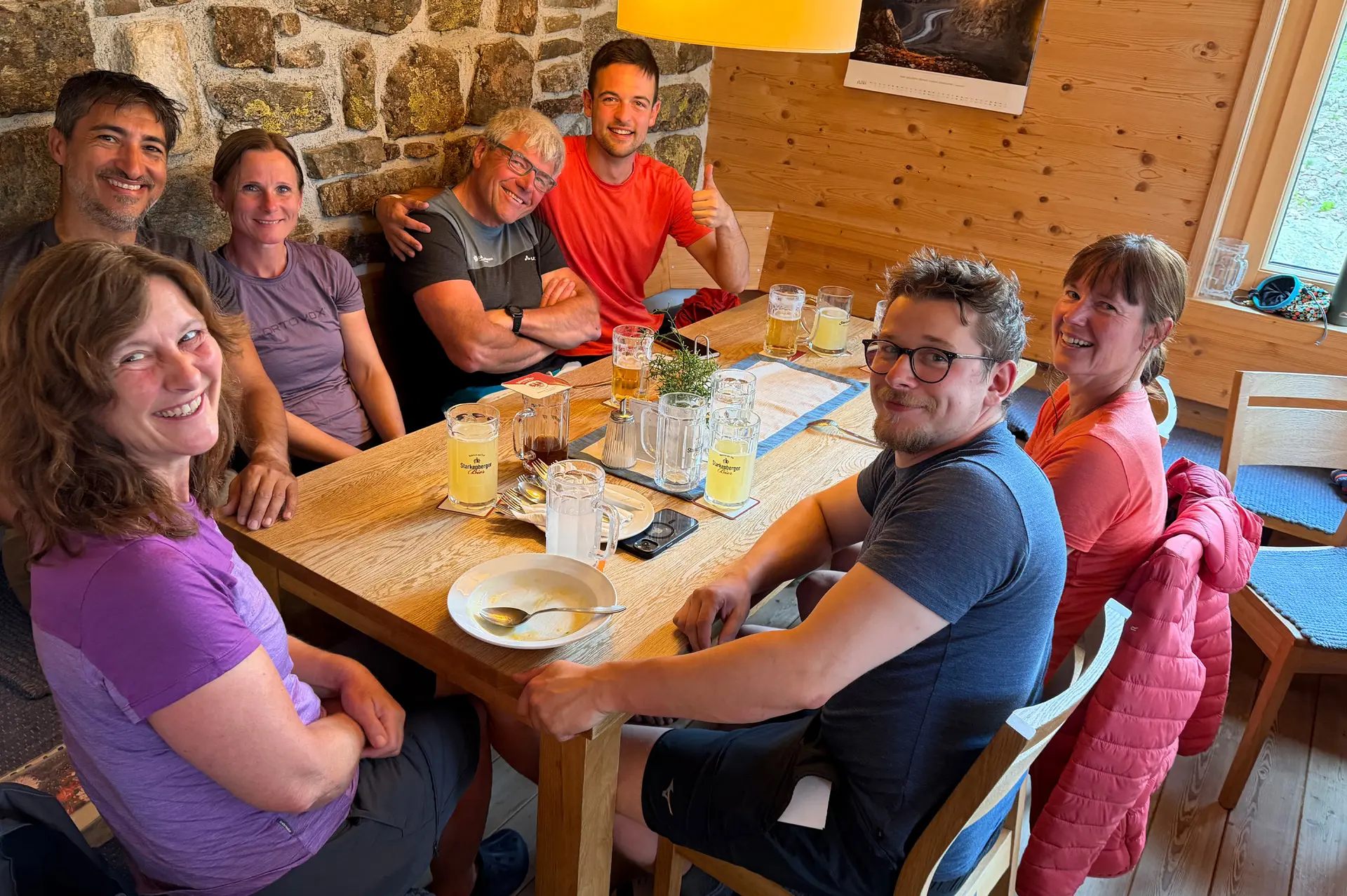 Hochtourengruppe DAV Heilbronn auf der Winnebachseehütte | © DAV Heilbronn