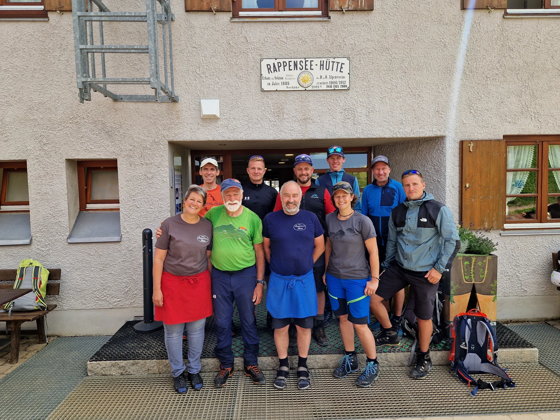 Räumungsteam Heilbronner Weg 2025 | © DAV Heilbronn