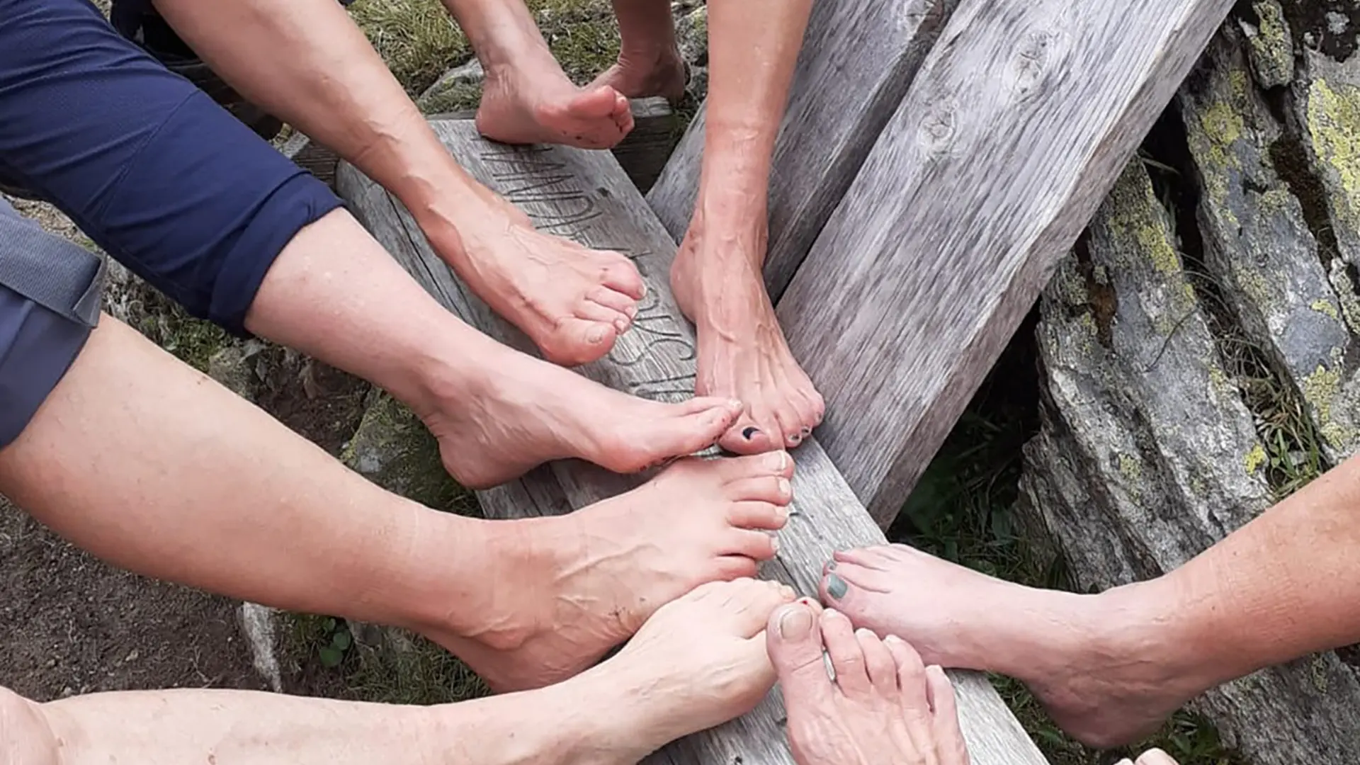 DAV Wandergruppe müde Wanderfüße | © Kerstin Ritter