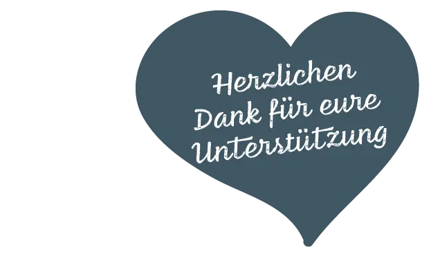 Herz. Danke für Spenden. | © DAV Heilbronn