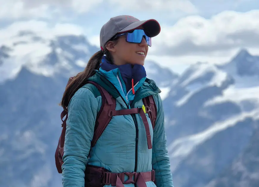 junge Frau mit braunen Haaren und Sonnenbrille | © DAV Heilbronn