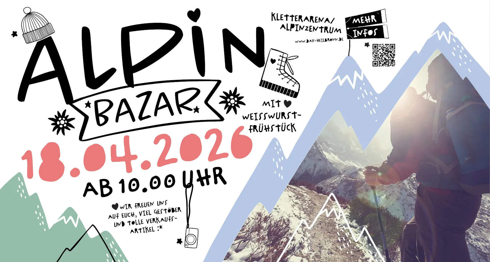 DAV Heilbronn - Alpinbazar 18042026 | © DAV Heilbronn