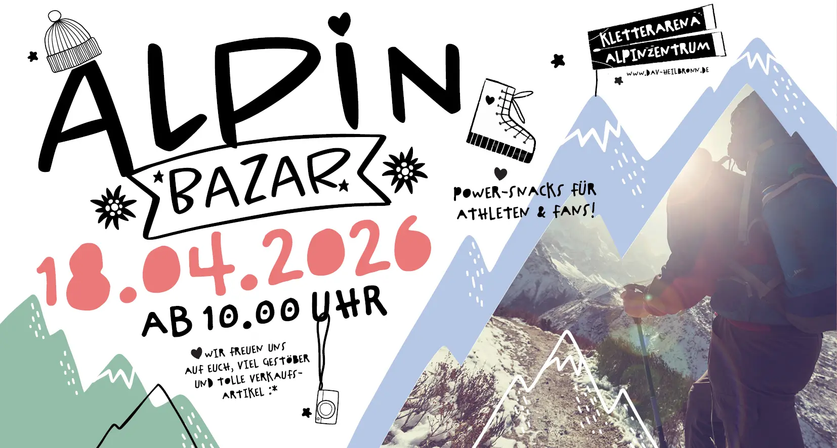DAV Heilbronn - Alpinbazar 18042026 | © DAV Heilbronn