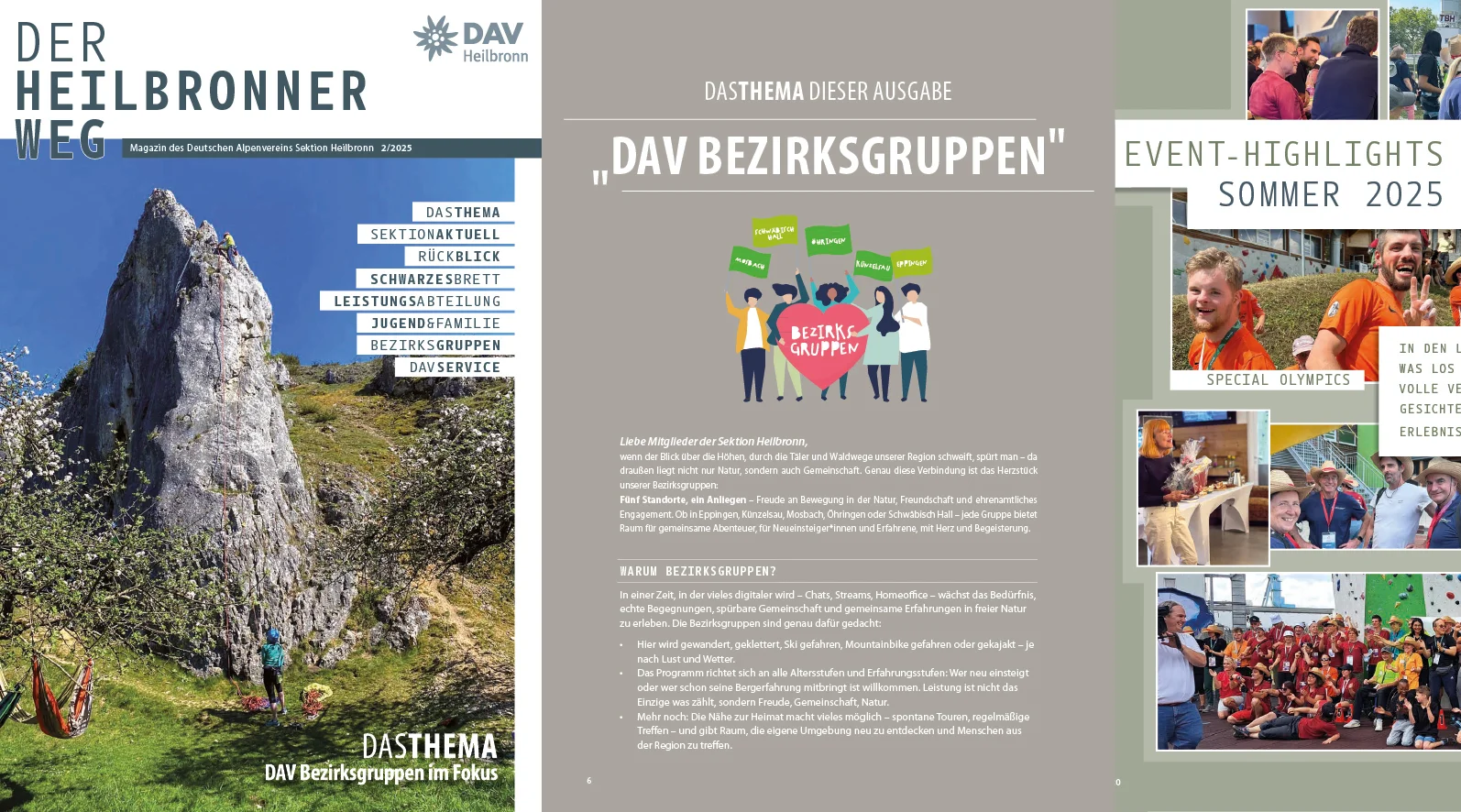 DAV Heilbronner Weg / Fruehling / 01/2025 | © DAV HN