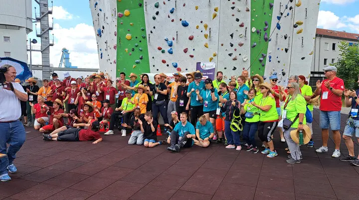 Special Olympics Siegerehrung | © DAV Heilbronn