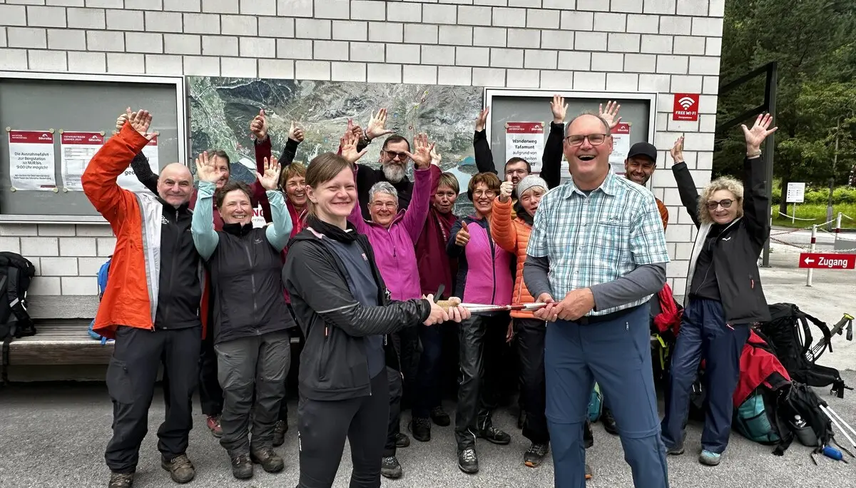 Teamevent Agentur für Arbeit auf der Neuen Heilbronner Hütte / DAV Heilbronn | © Mario Keller