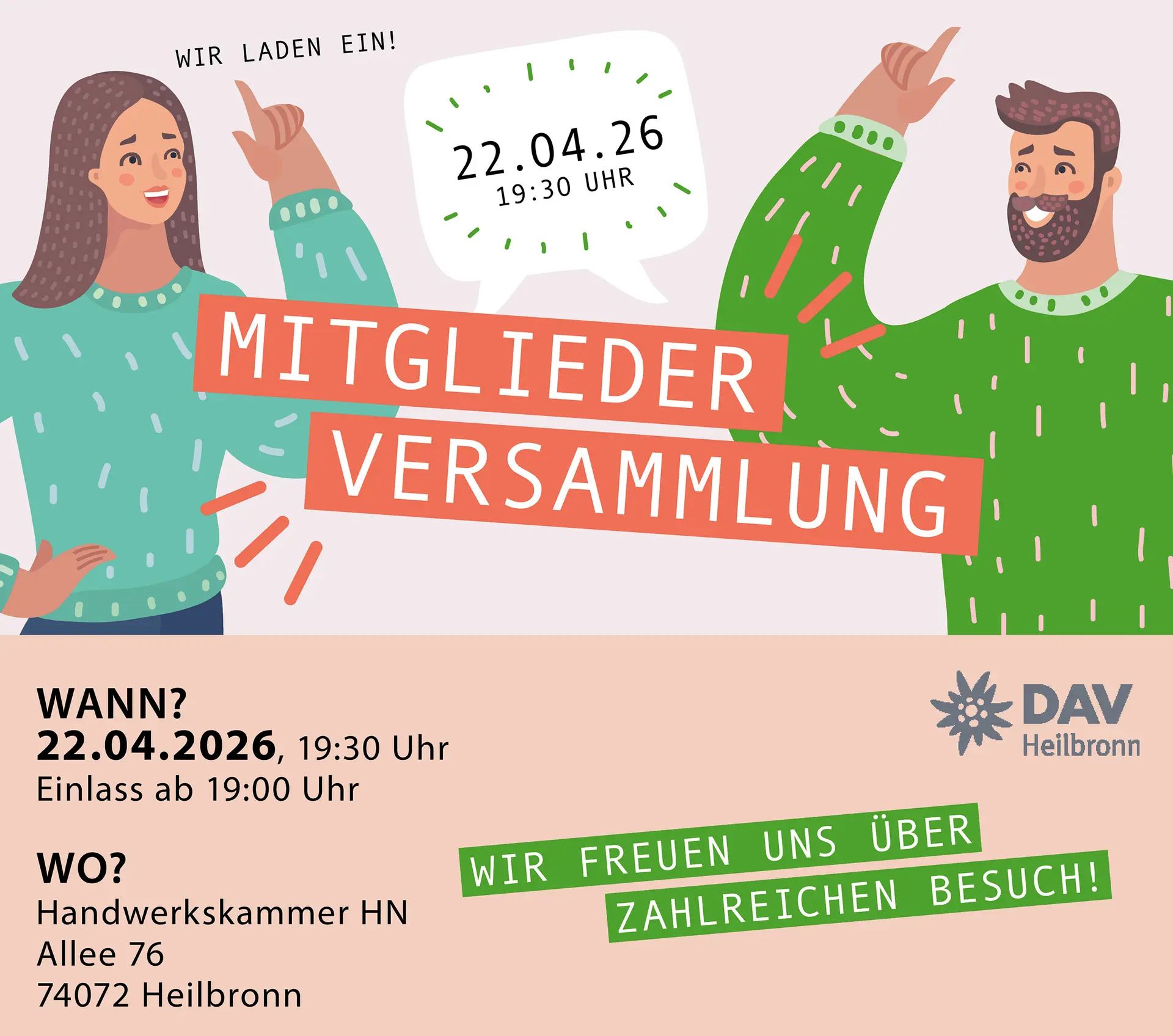 DAV Heilbronn Veranstaltungen | © DAV Heilbronn