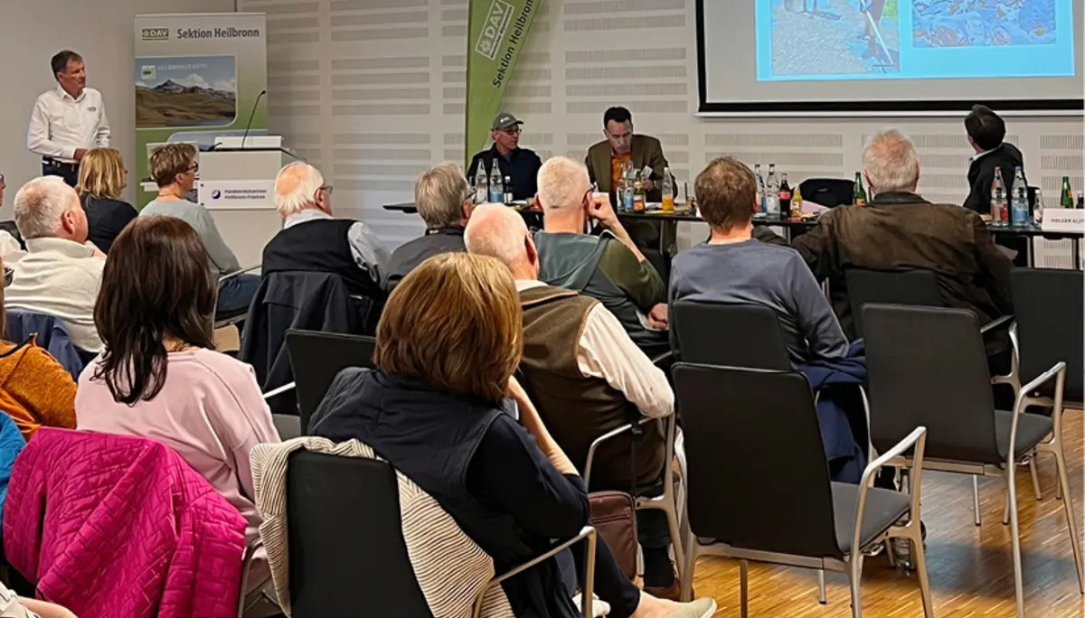 Rueckblick auf die Mitgliedersammlung in Heilbronn | © DAV Heilbronn