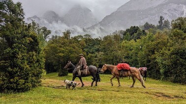Amelie Kühne unterwegs in Patagonien