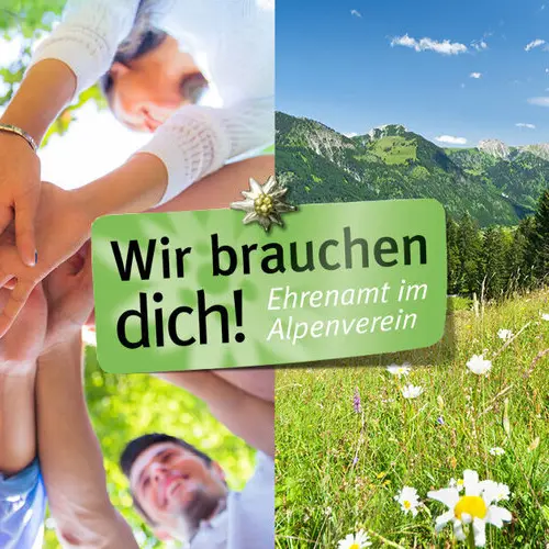 Bildmotiv "Ehrenamt: Wir brauchen Dich" - Imagefoto | © DAV